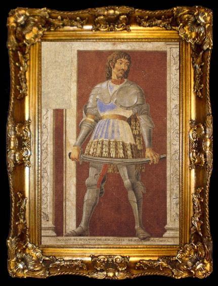 framed  Andrea del Castagno Pippo Spano, ta009-2